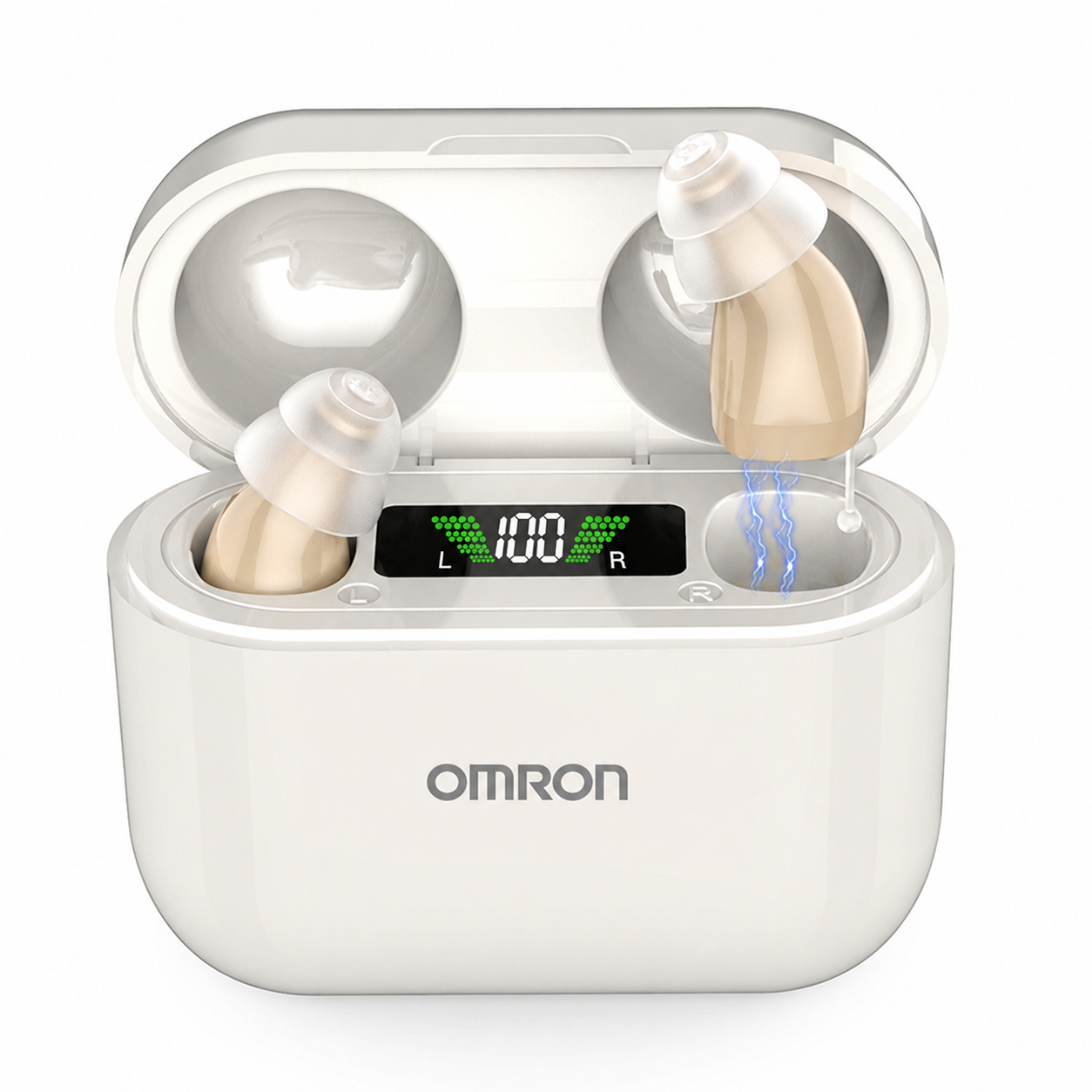 Tecnologia invis&iacute;vel do aparelho auditivo Omron
