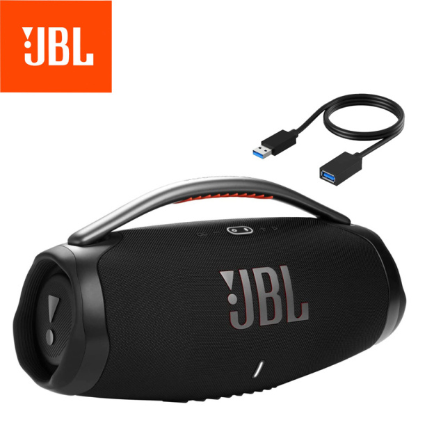 JBL Boombox 3 Přenosný reproduktor s bezdrátovým streamováním přes Bluetooth, odolný proti prachu a vodě podle normy IP67