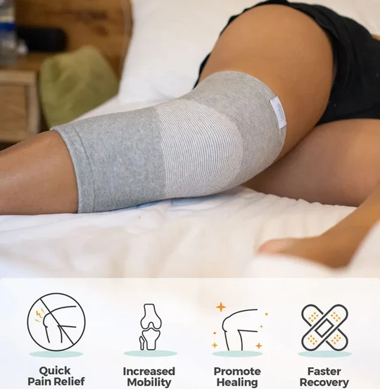 QBI™ Instant Pain Relief Bamboo Compression Knee Sleeve (Buy 1 Get 1 Free)
