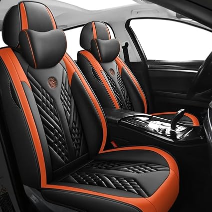Autosedačka ZMLYQ, 5 míst, špičková zakázková voděodolná/kůže prodyšná