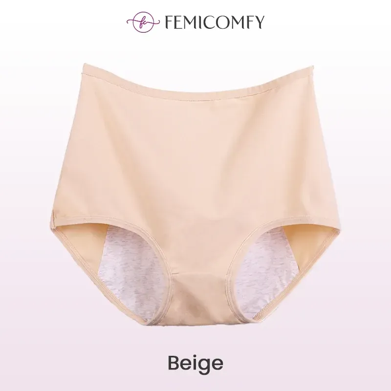 🔥[HOT SALE 49% OFF]Bavlněné antibakteriální a nepromokavé kalhotky s vysokým pasem