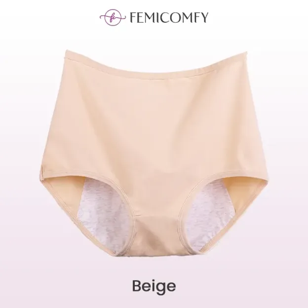 🔥[HOT SALE 49% OFF]Bavlněné antibakteriální a nepromokavé kalhotky s vysokým pasem