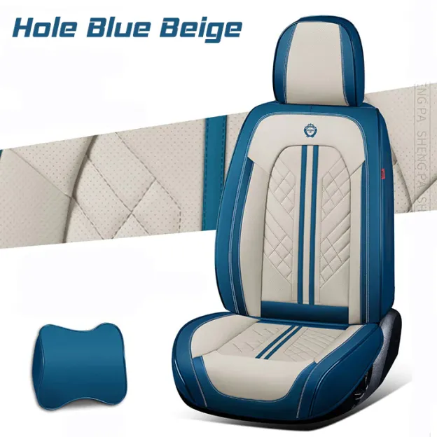 "American Zeta 2023 American Zeta 2023 Set complet de huse universale respirabile impermeabile din piele pentru mașini, SUV-uri, camioane