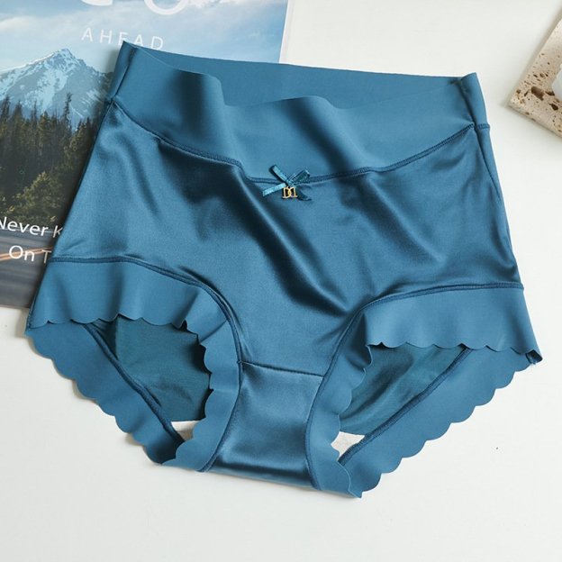 🔥[Cena snížena o 50%]Sada 6 saténových bezešvých tvarujících kalhotek Ice Silk