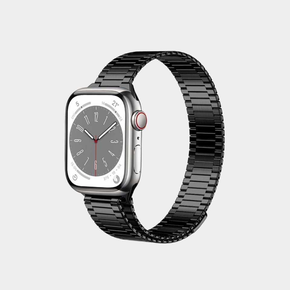 🔥Pásek z bambusu s magnetickou sponou z nerezové oceli pro Apple Watch