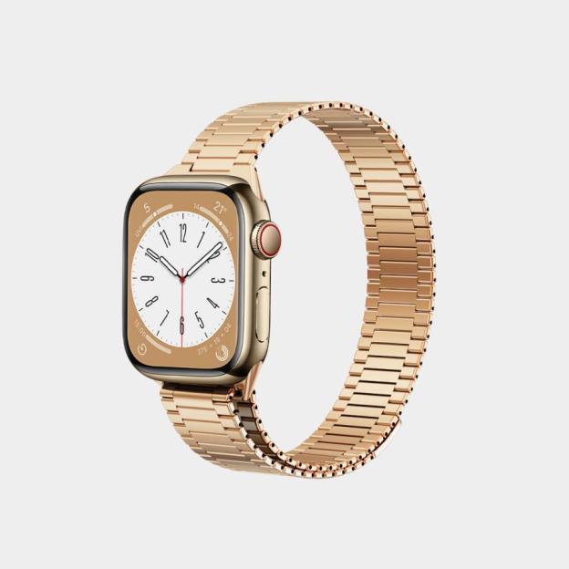 🔥Pásek z bambusu s magnetickou sponou z nerezové oceli pro Apple Watch
