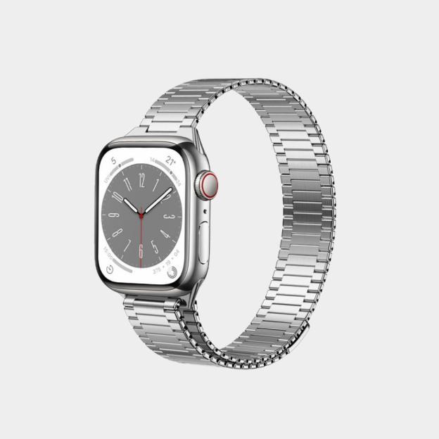🔥Pásek z bambusu s magnetickou sponou z nerezové oceli pro Apple Watch