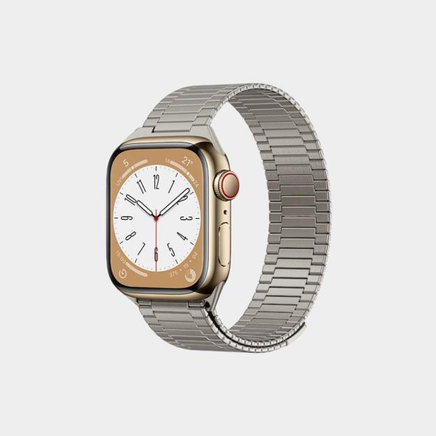 🔥Pásek z bambusu s magnetickou sponou z nerezové oceli pro Apple Watch