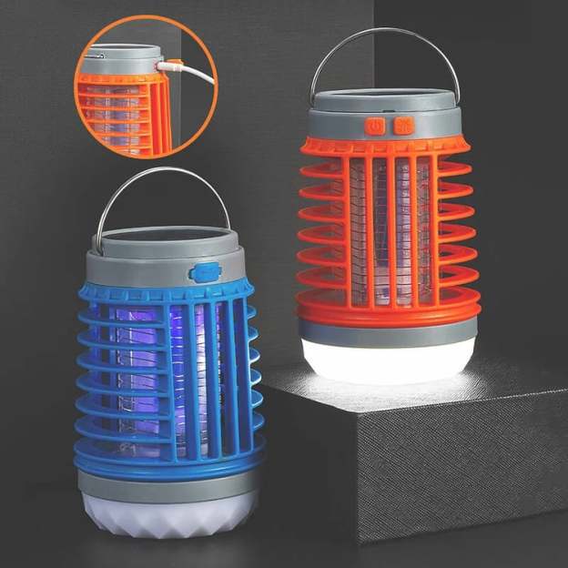 ✨2023 Multifunkční solární kempinkové světlo Mosquito Killer Light (na dobírku, doprava zdarma)