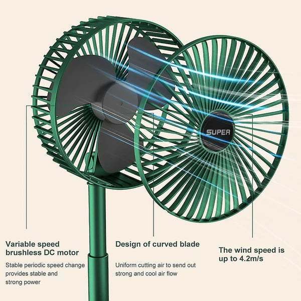🔥【80% de descuento】Telescopic Folding Fan