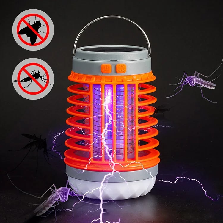 ✨2023 Multifunkční solární kempinkové světlo Mosquito Killer Light (na dobírku, doprava zdarma)