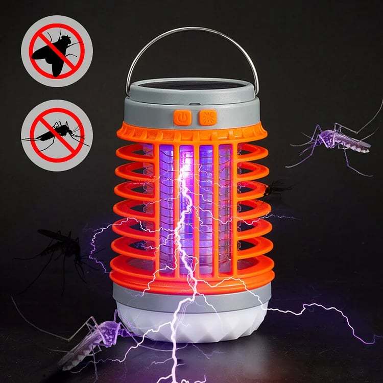 ✨2023 Multifunkční solární kempinkové světlo Mosquito Killer Light (na dobírku, doprava zdarma)