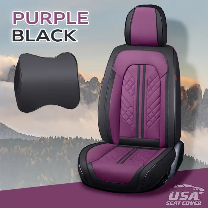US Zetas 2023 Full SetUniversal BreathableWaterproof VehicleLeather Cover forCars, SUV, Pick-upTruck