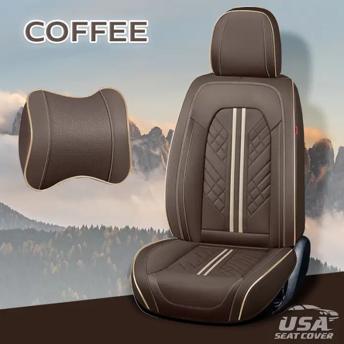 US Zetas 2023 Full SetUniversal BreathableWaterproof VehicleLeather Cover forCars, SUV, Pick-upTruck