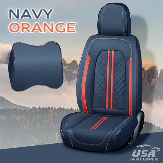 US Zetas 2023 Full SetUniversal BreathableWaterproof VehicleLeather Cover forCars, SUV, Pick-upTruck
