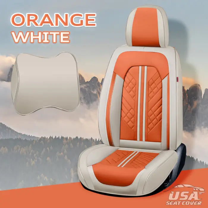 US Zetas 2023 Full SetUniversal BreathableWaterproof VehicleLeather Cover forCars, SUV, Pick-upTruck