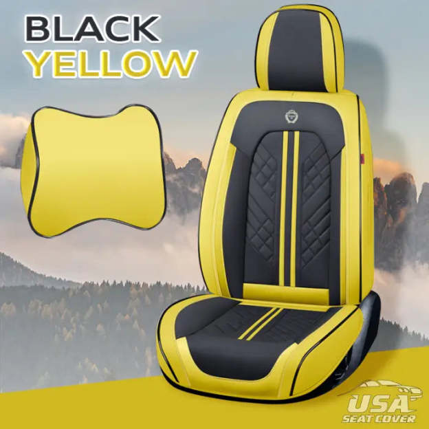 US Zetas 2023 Full SetUniversal BreathableWaterproof VehicleLeather Cover forCars, SUV, Pick-upTruck
