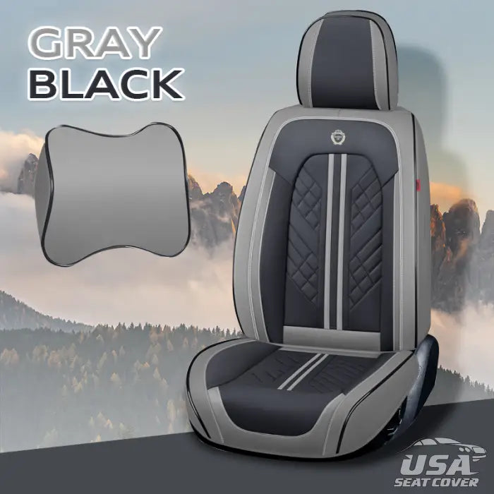 US Zetas 2023 Full SetUniversal BreathableWaterproof VehicleLeather Cover forCars, SUV, Pick-upTruck
