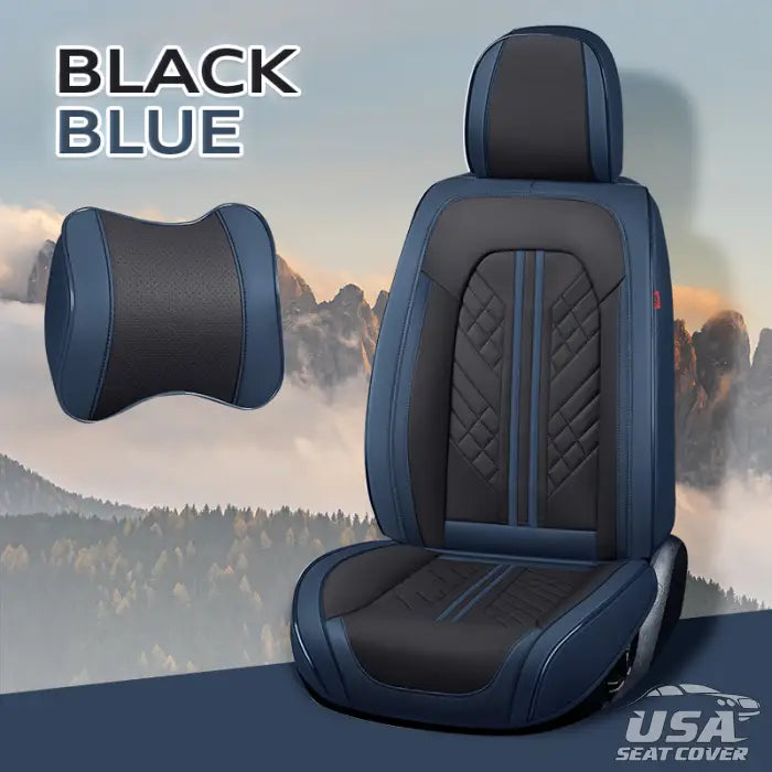 US Zetas 2023 Full SetUniversal BreathableWaterproof VehicleLeather Cover forCars, SUV, Pick-upTruck