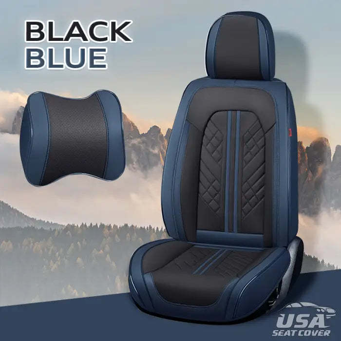 US Zetas 2023 Full SetUniversal BreathableWaterproof VehicleLeather Cover forCars, SUV, Pick-upTruck