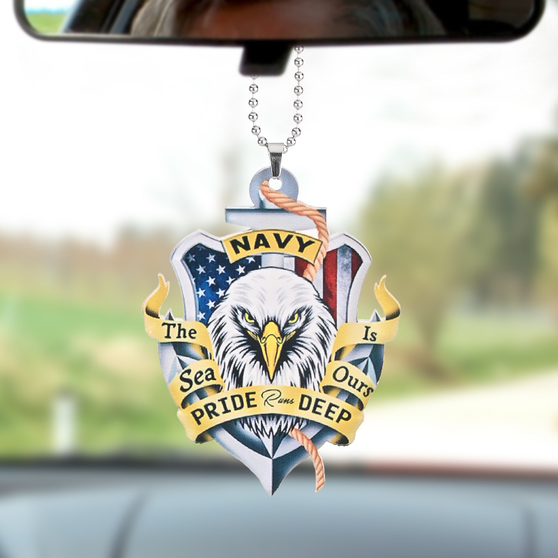 US Navy Eagle Token Pendant