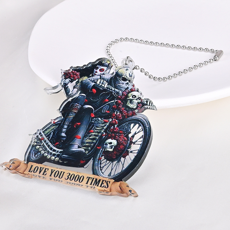 Couple Zombies Hanging Ornament, Car Interior Rearview Mirror Pendant Accessories, Home Window And Door Hanging Accessories, Bag Pendant