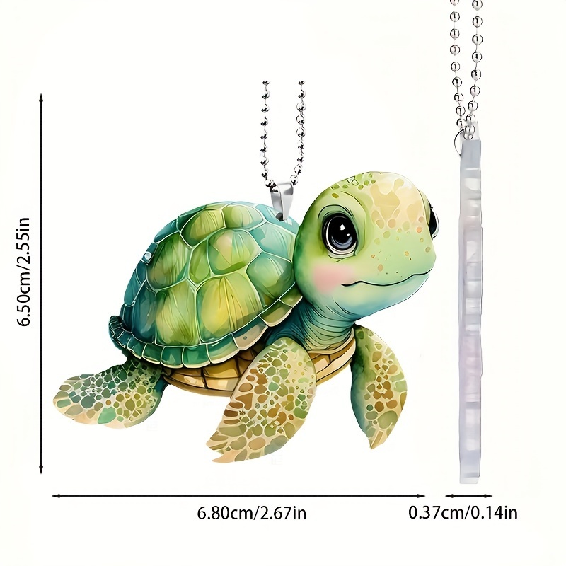 Cute Magic Turtle Pendant