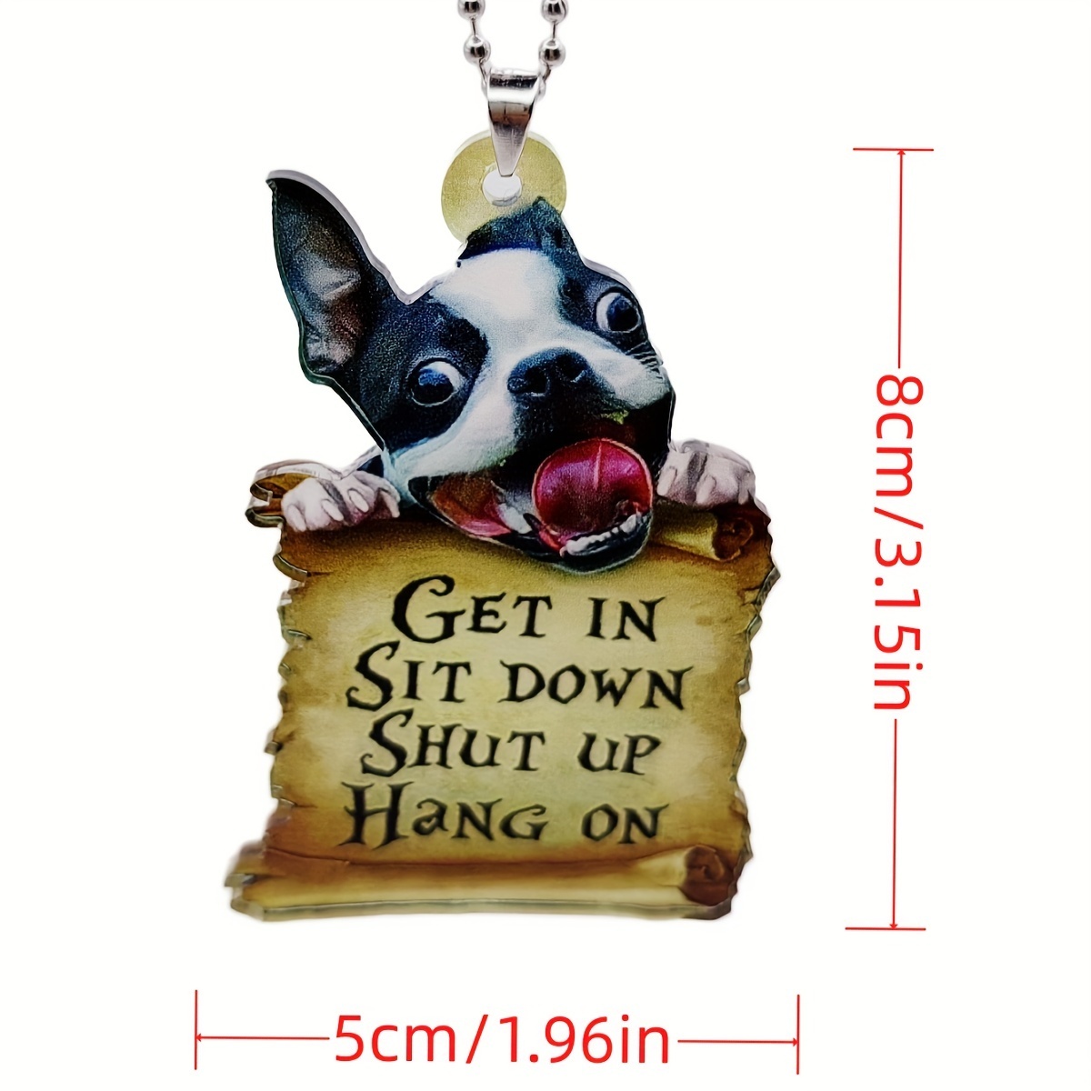 Funny Cute Dog Pendant