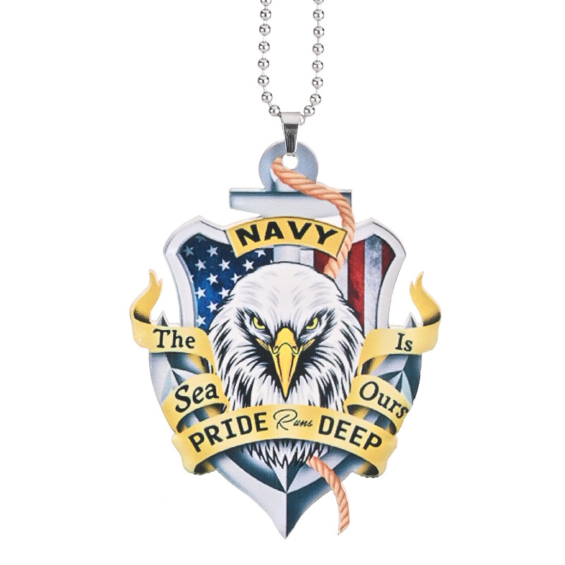 US Navy Eagle Token Pendant