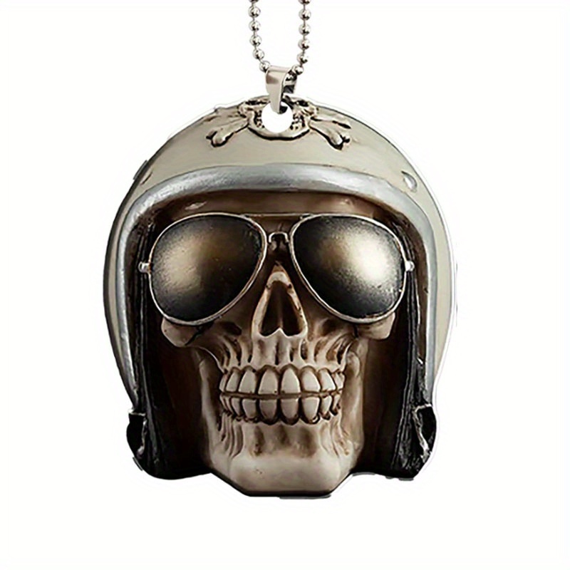 Skull Head Sunglasses Cool Pendant