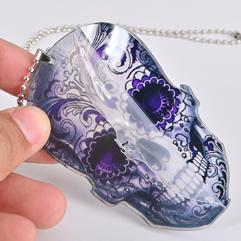Spooky Skull Pendant: Perfect for Car, Backpack, Home Decoration this Halloween!