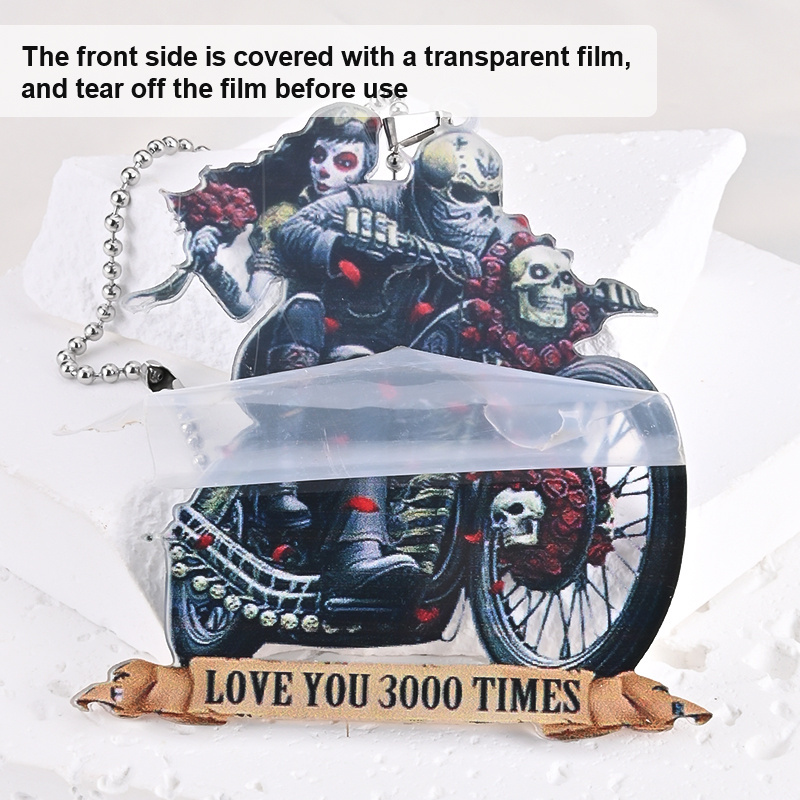 Couple Zombies Hanging Ornament, Car Interior Rearview Mirror Pendant Accessories, Home Window And Door Hanging Accessories, Bag Pendant