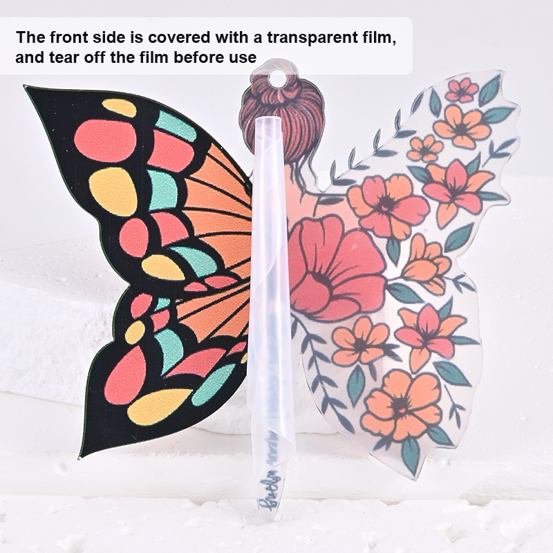 Beautiful Butterfly Fairy Pendant: Add a Magical Touch to Your Car, Home, and More!
