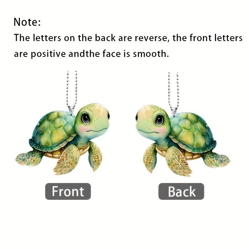 Cute Magic Turtle Pendant