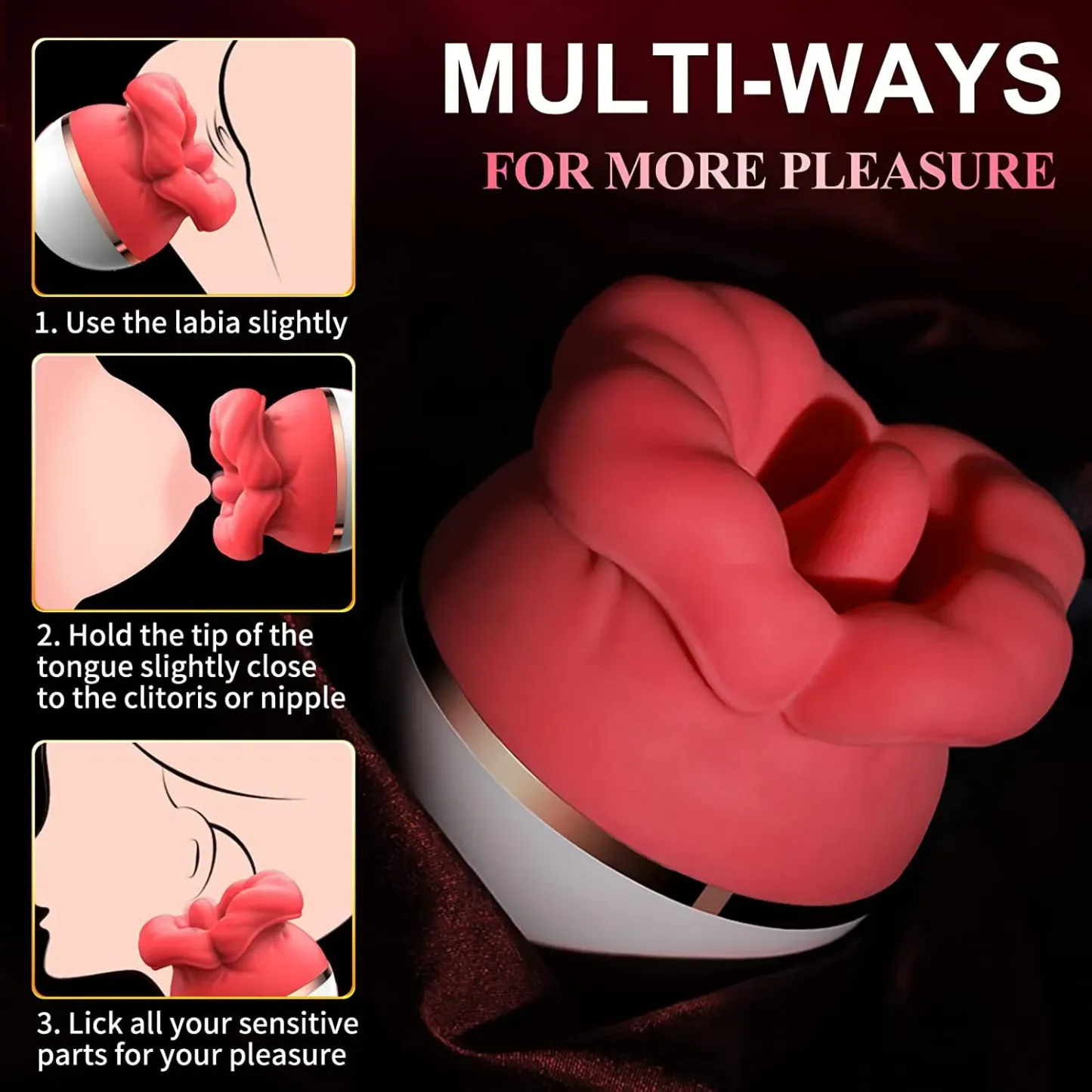 🎁2023 new product promotion 49% off😍-🎁🎁Rose Kiss😍gentle but stimulating😍