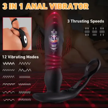 🎁2023 New product promotion 49% OFF😍😍Vibrating Cock Rings Prostate Massager😘