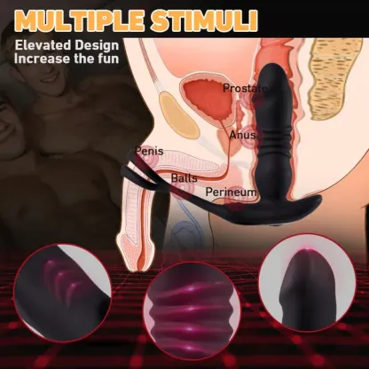 🎁2023 New product promotion 49% OFF😍😍Vibrating Cock Rings Prostate Massager😘