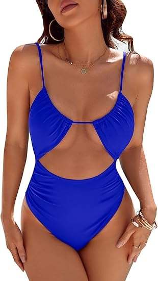 👙Summer Promotion 49% OFF❤️‍🔥Womens One Piece Swimsuit Tummy Control Swimwear