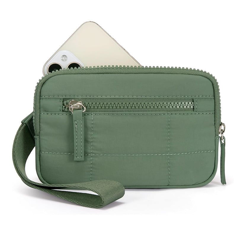 ❤️This Week's Special Price $12.99 | Puffer Wristlet Wallet Fits Phone💜