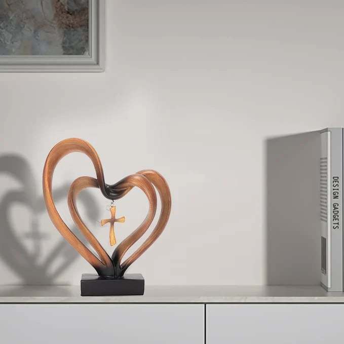49% Off Entwined Hearts Cross