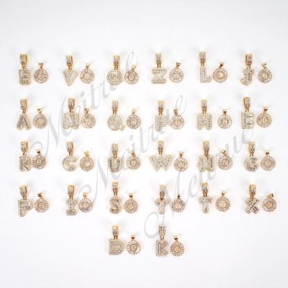 💍Last Day Only $15.99 & 2 Pack💍 Initial Letter Pendant Necklaces-Best Gift for your friends💝