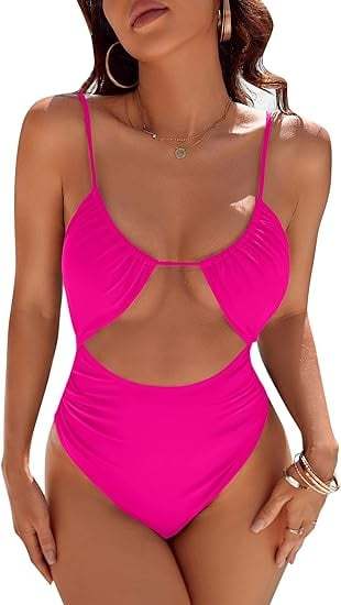 👙Summer Promotion 49% OFF❤️🔥Womens One Piece Swimsuit Tummy Control Swimwear