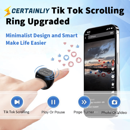 2025 New Arrival🔥Fingertip Wireless Bluetooth Remote Control