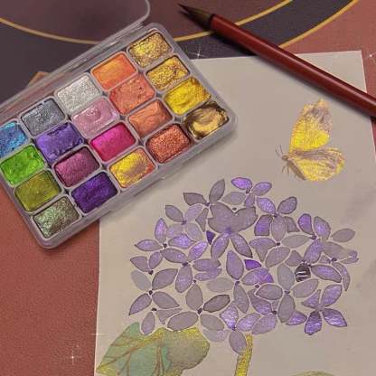 🔥LAST DAY 49% OFF🎨Chromaluxe Reactive Watercolor Kit (Where Physics Meets Fantasy)
