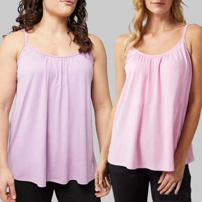 🔥2025 New Arrival 49% OFF🔥Loose-fitting Tank Top With Built-in Bra