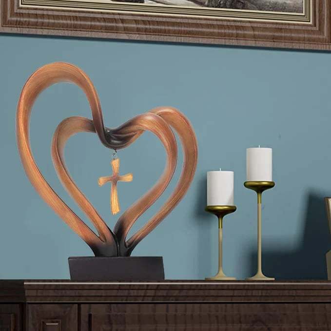 49% Off Entwined Hearts Cross