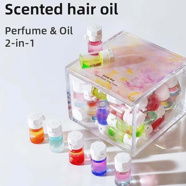 Perfume&Oil 2 in 1-Avocado Nourishing&Shining Hair Oil for Frizzy