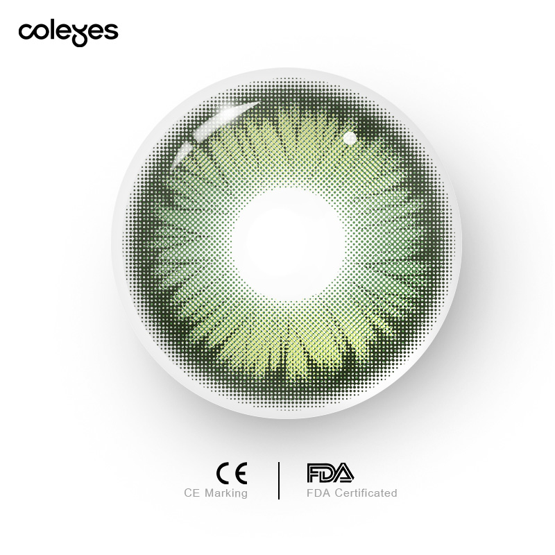 Coleyes Morpho Green Prescription 6-Month Colored Contacts - image 5
