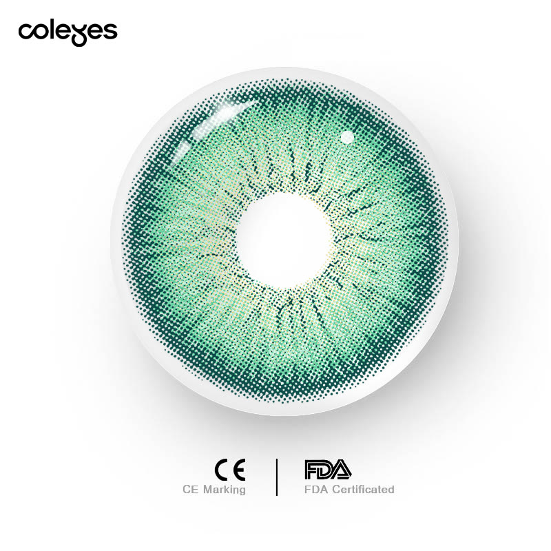 Coleyes Vine Green Prescription Yearly Colored Contacts - image 8