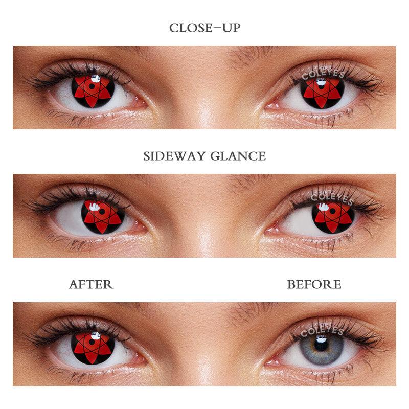 Coleyes Eternal Sharingan Red Yearly Colored Contacts - image 3